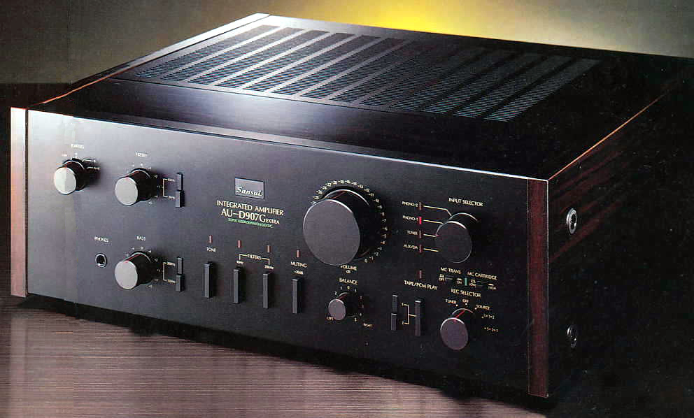 SANSUI　AU-D907G EXTRA 僕にとって新しい、Sansui AU-D907G Extra : r/vintageaudio