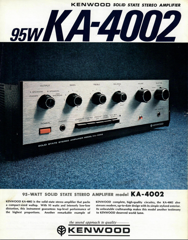 Kenwood KA4002 HifiWiki