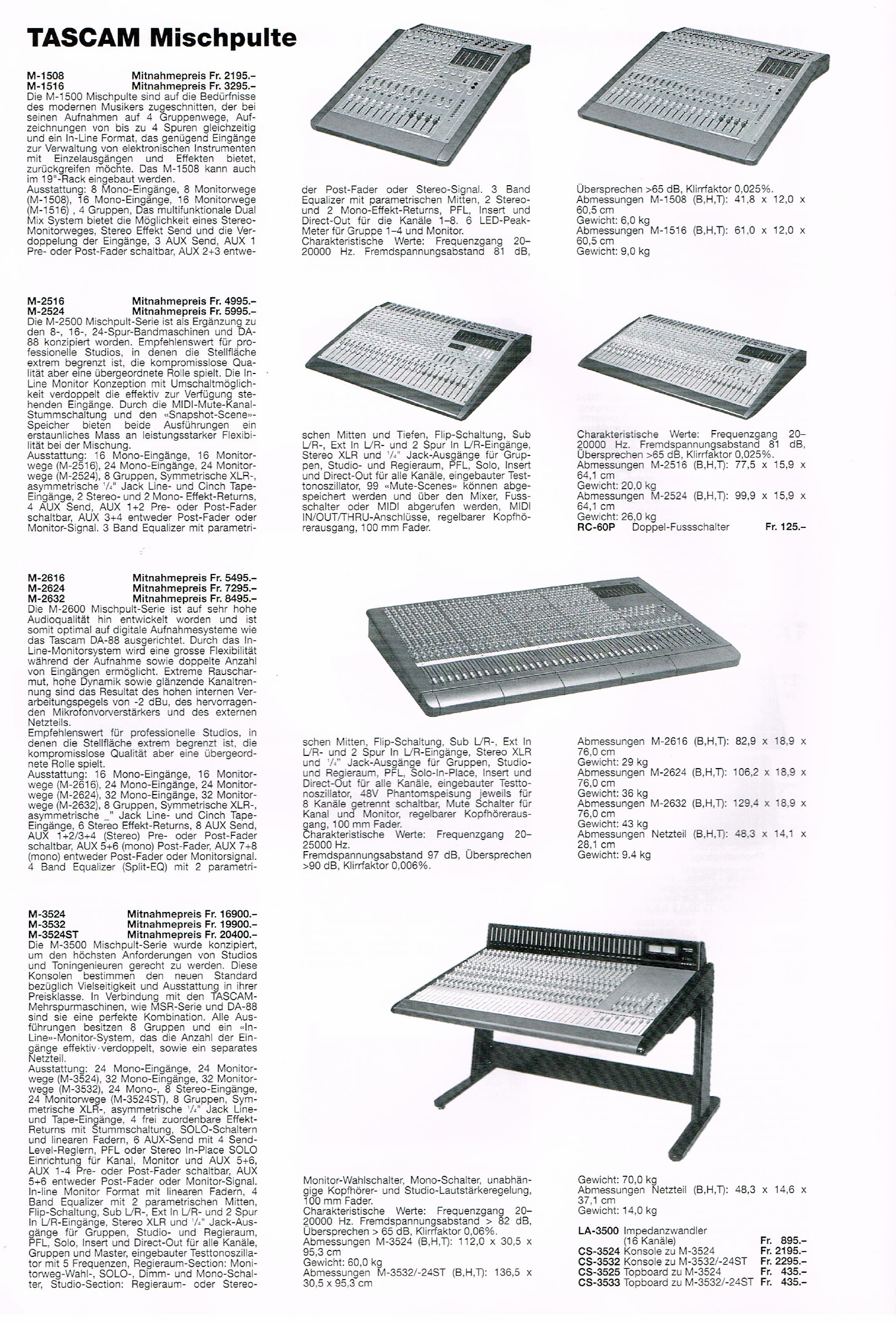 Tascam M- Daten-1994.jpg