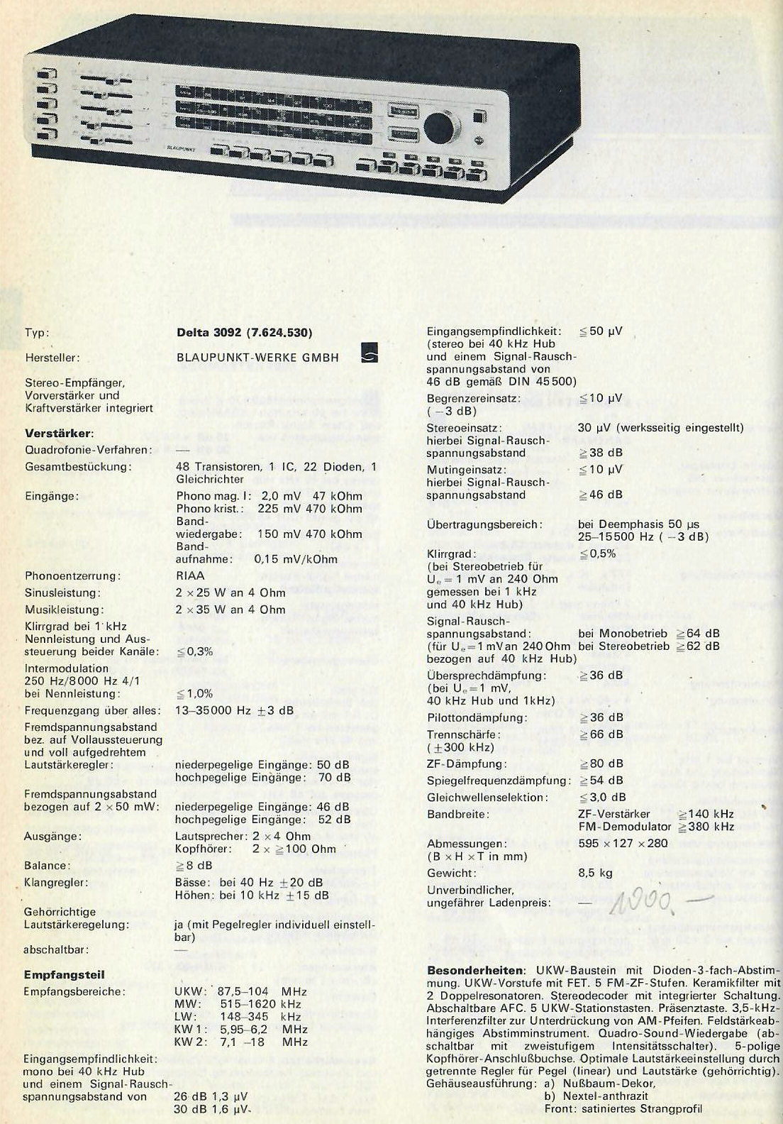 Blaupunkt Delta-3092-Daten.jpg