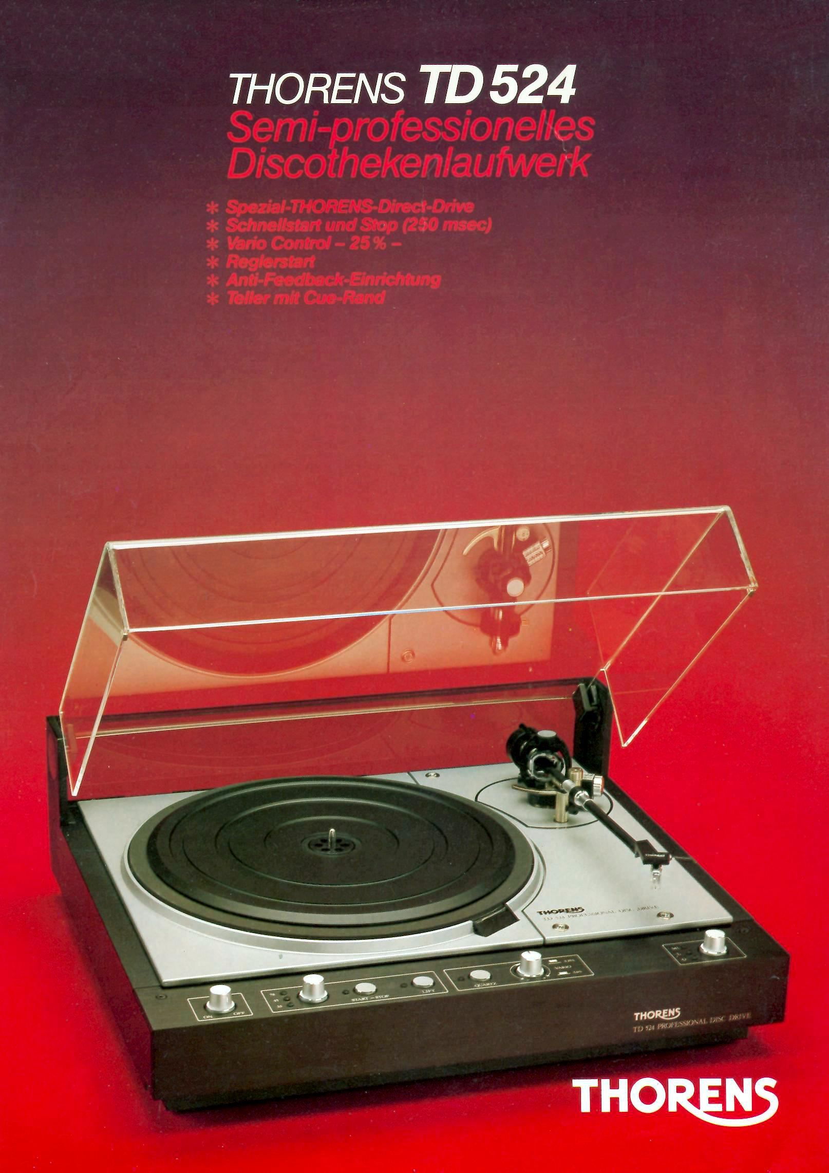 Thorens TD 524 | Hifi-Wiki
