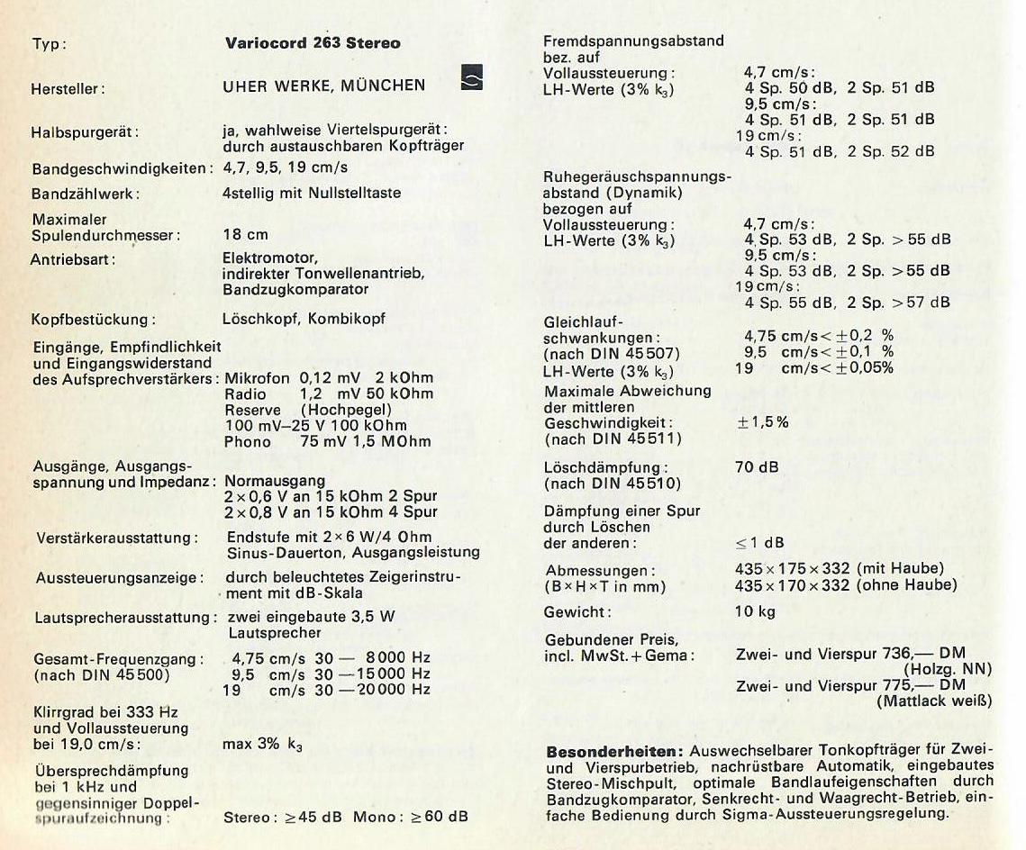 Uher 263 Variocord Stereo-Daten.jpg