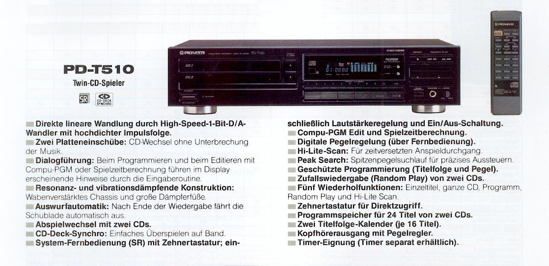 Pioneer PD-T 510 | Hifi-Wiki