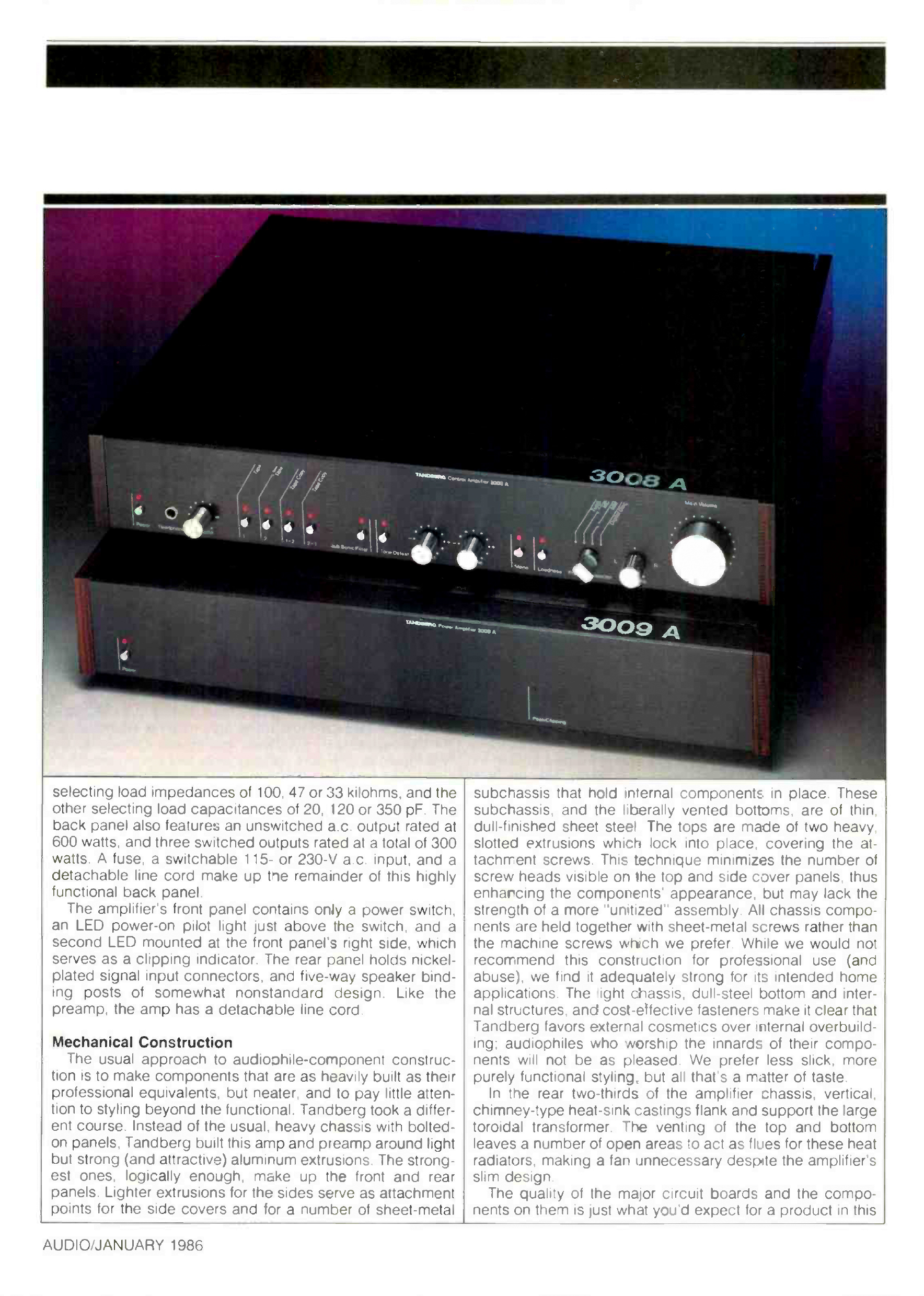 Tandberg TCA 3008 A HifiWiki