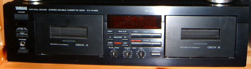 Kassettendeck Yamaha KX-W482
