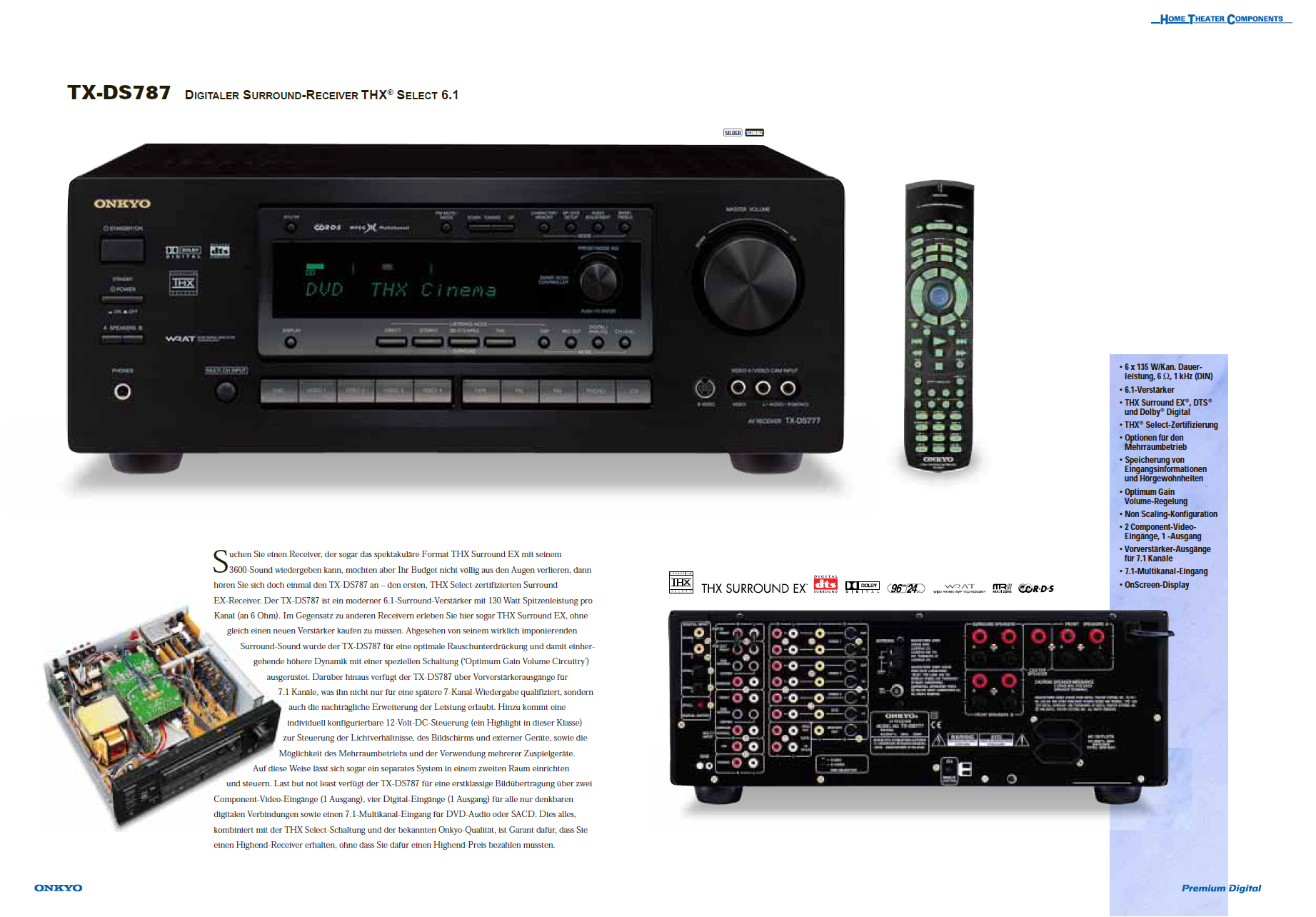 Onkyo TXDS 787 HifiWiki
