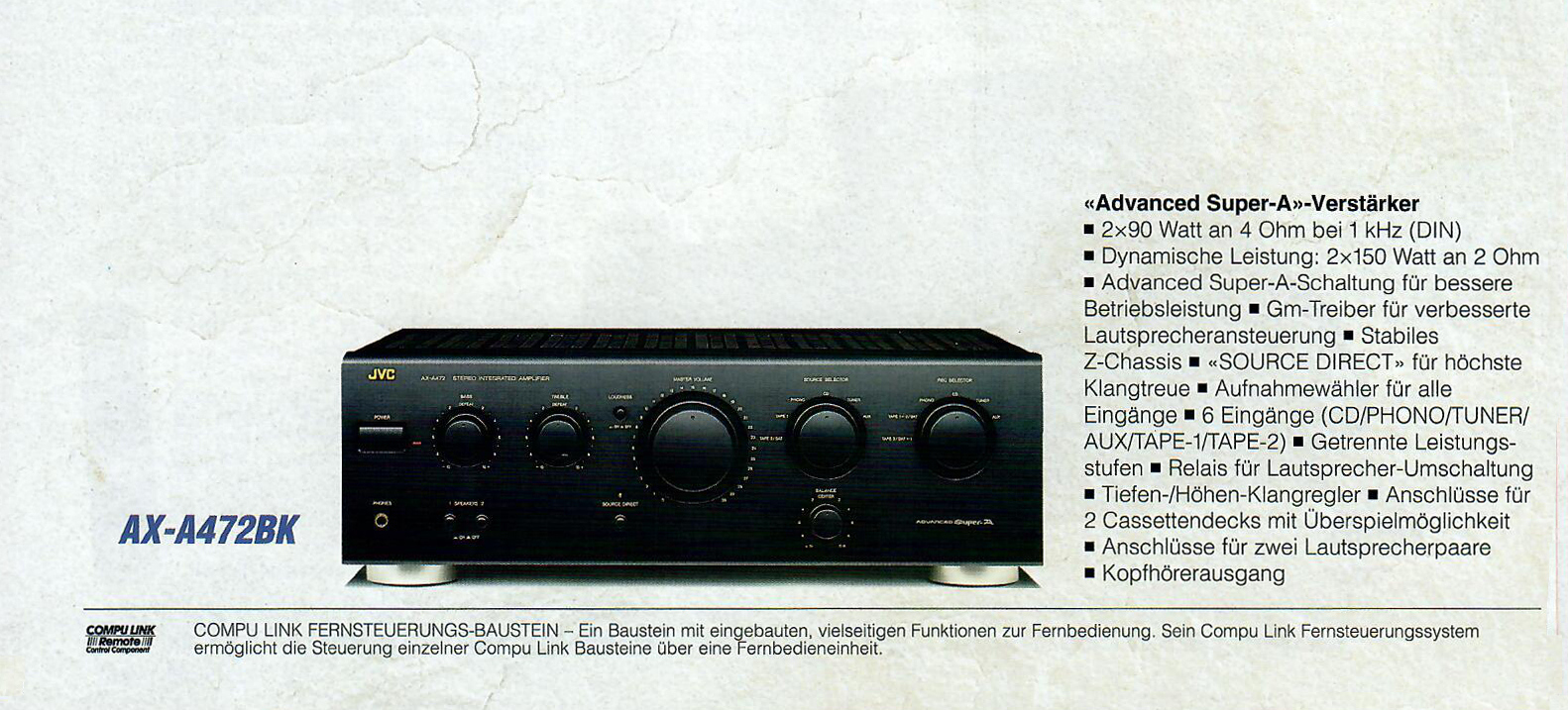 Усилитель jvc a x40 схема