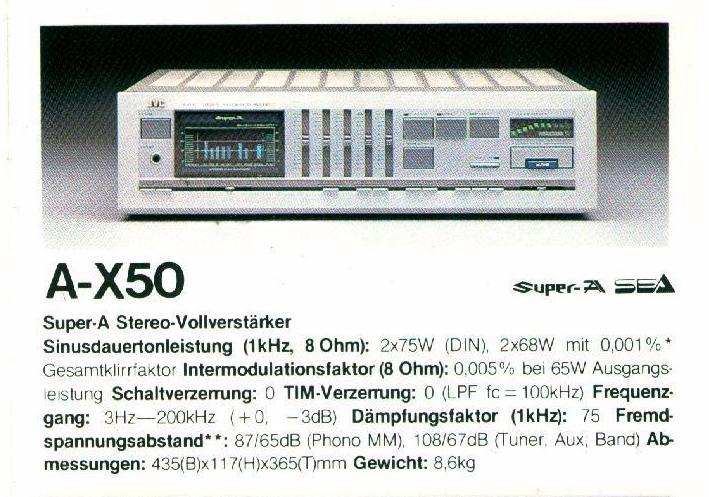 Схема усилителя jvc a x400