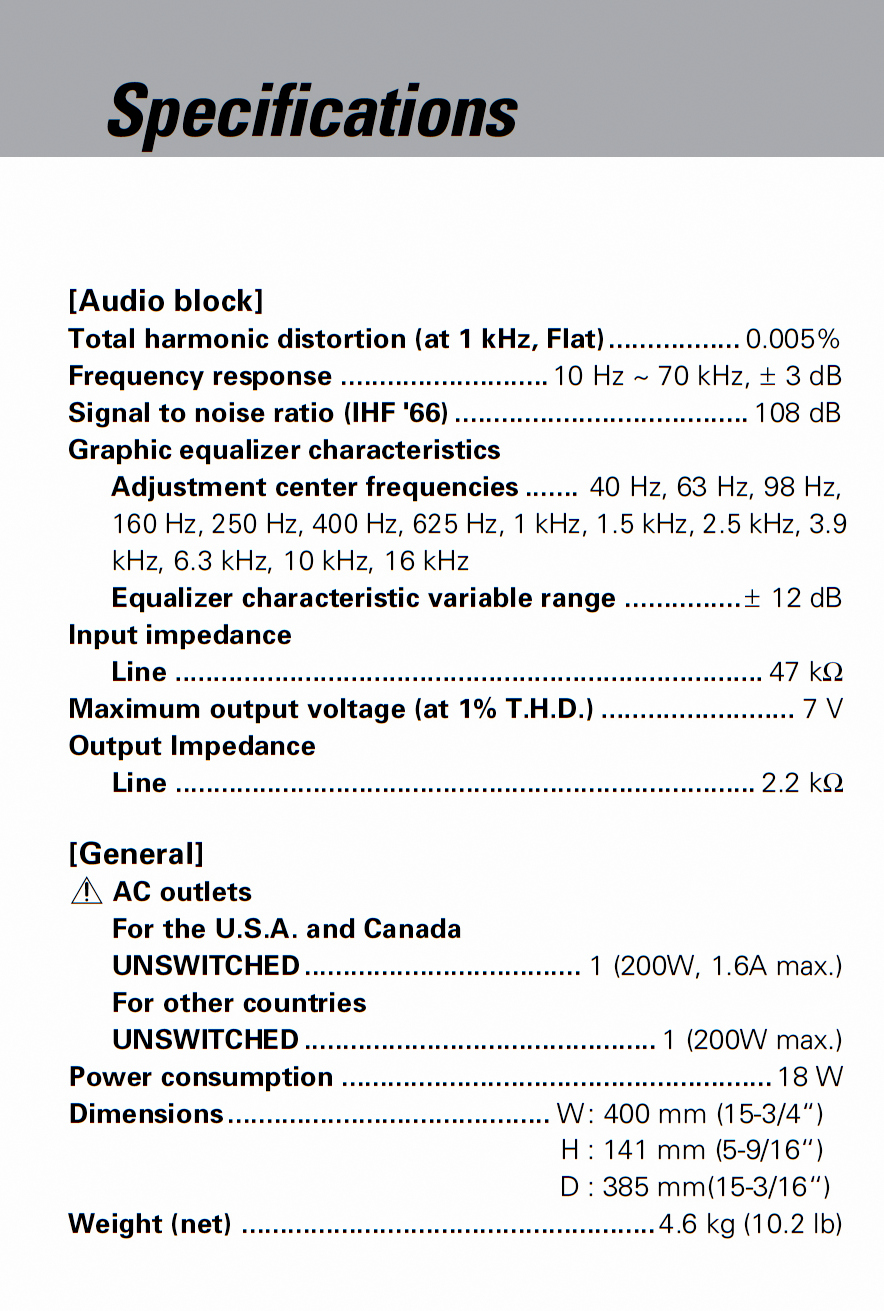 Kenwood GEQ 300 HifiWiki