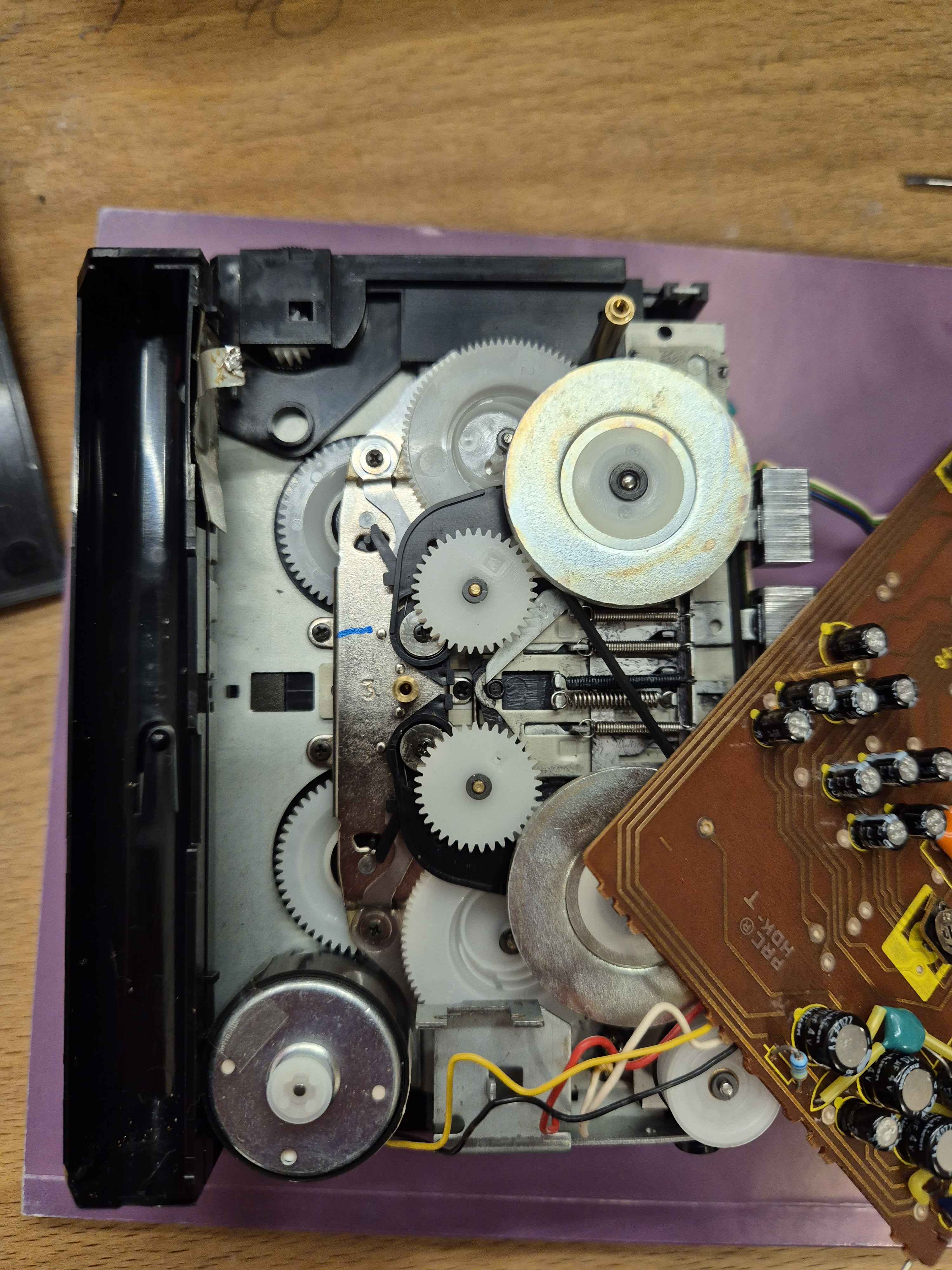 Laufwerk Innenansicht