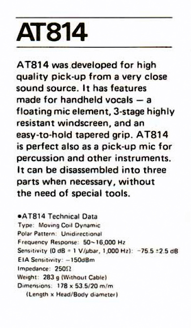 Audio Technica AT 814-Prospekt-1982.jpg