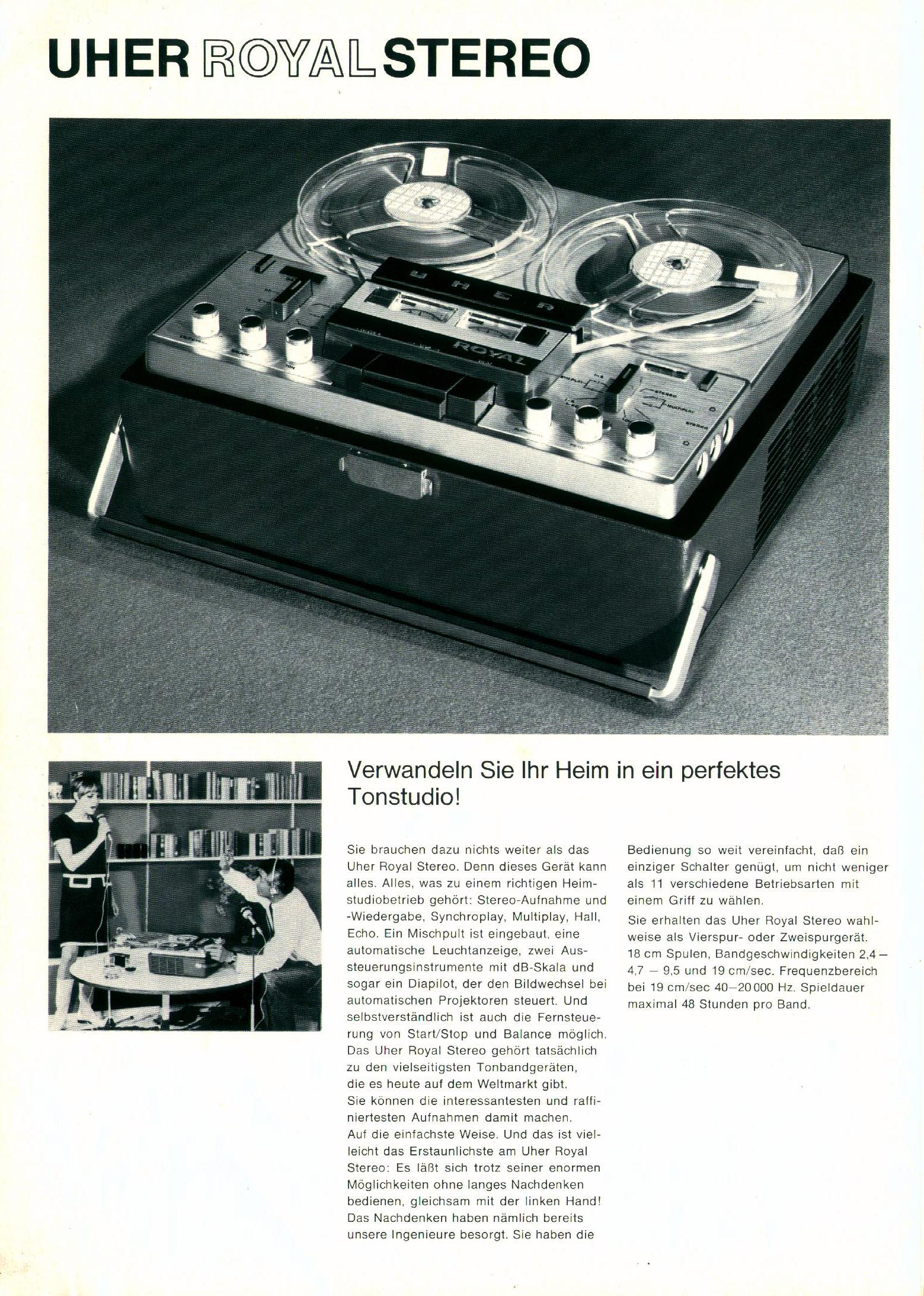 Uher 22 Special HifiWiki