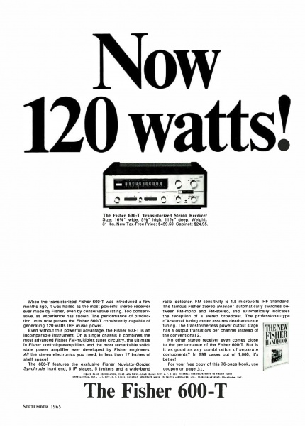 Datei:Fisher 600 T-Werbung-1965.jpg