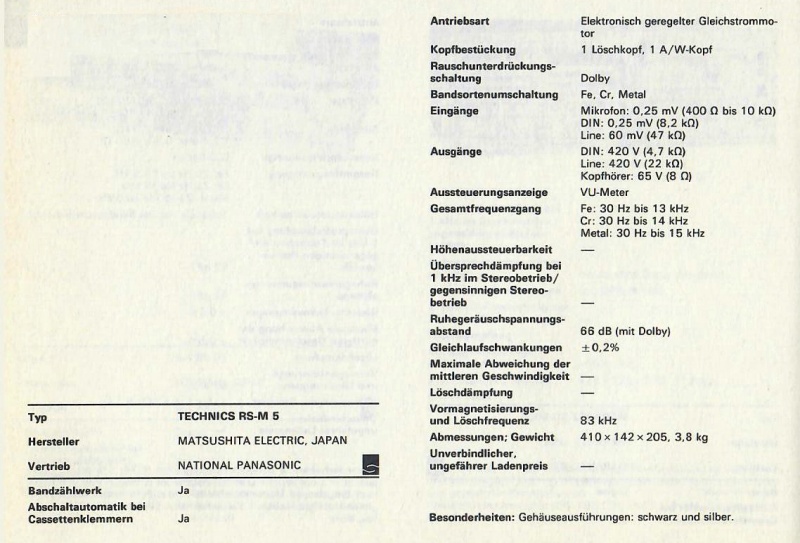 Datei:Technics RS-M 5-Daten.jpg